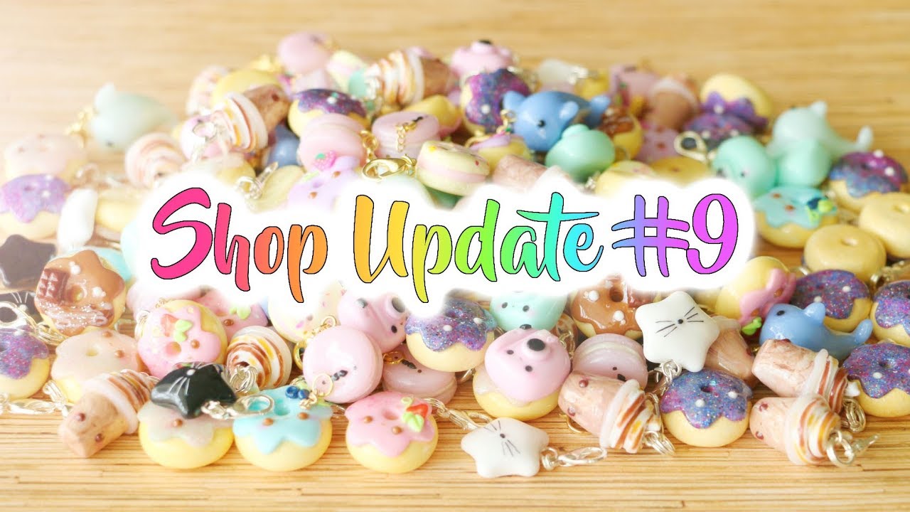 Shop Update #9│Polymer Clay Charms