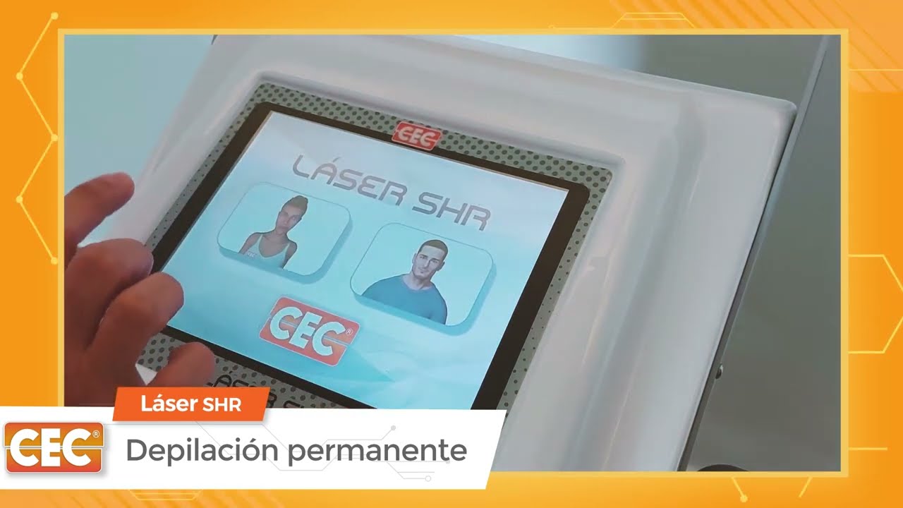 Láser SHR CEC Depilación permanente