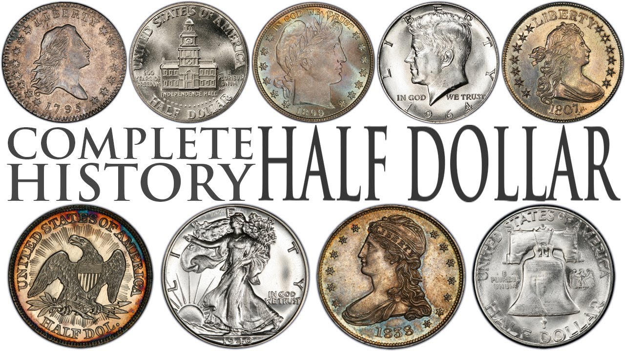 The Half Dollar: Complete History and Evolution of the U.S. Half Dollar