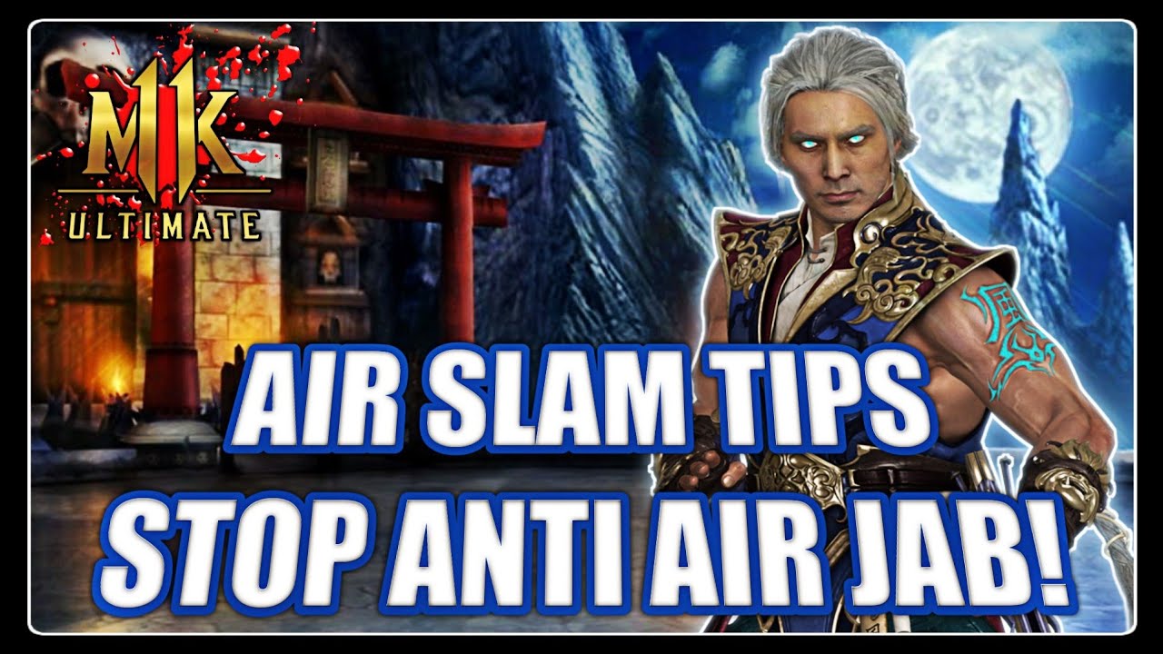 MK11: Fujin Tips & Tricks! - Stop Anti Air Jabs And Punish! - Fujin Air Slam Combo Guide & Tips!