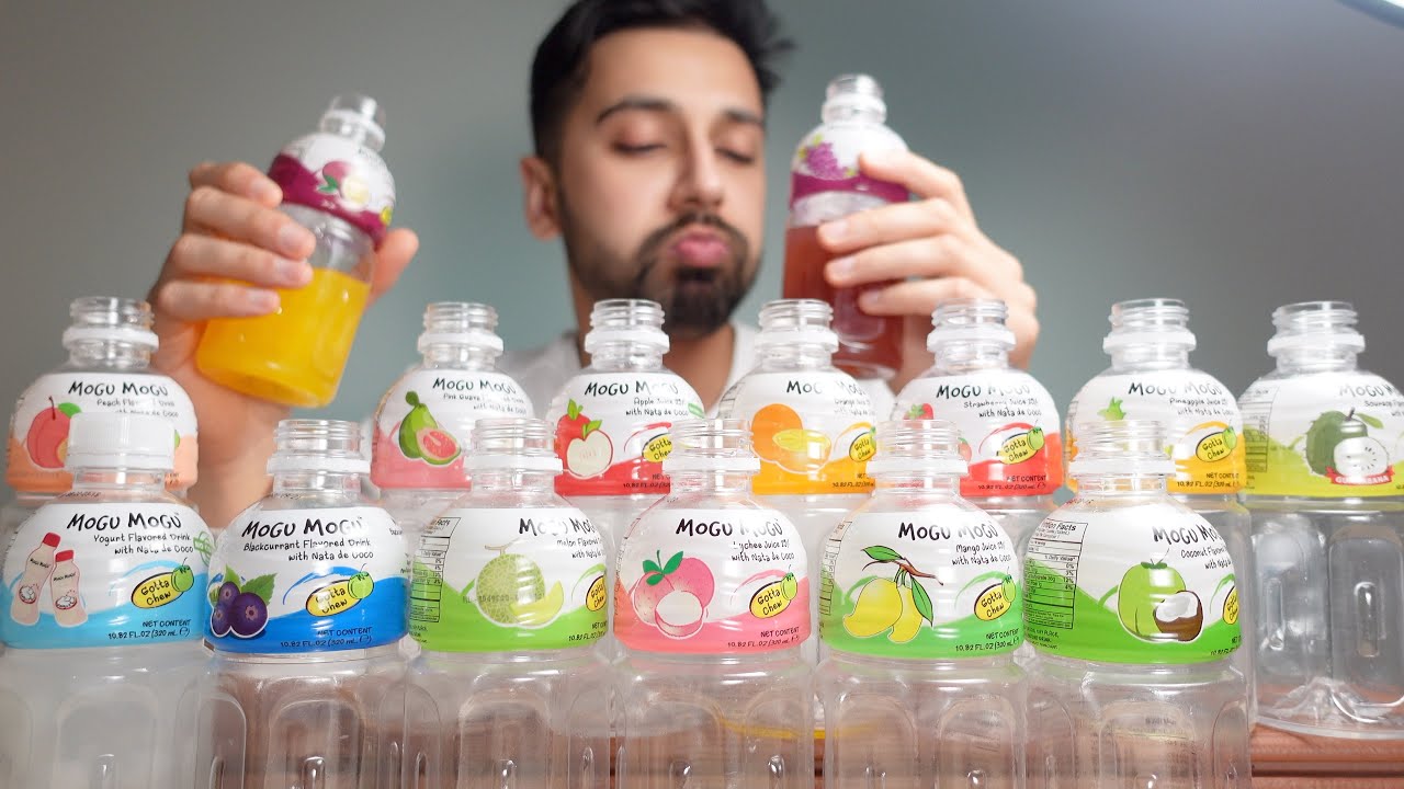 mogu mogu | 30 minutes | drinking and chewing sounds | mukbang asmr (no talking)