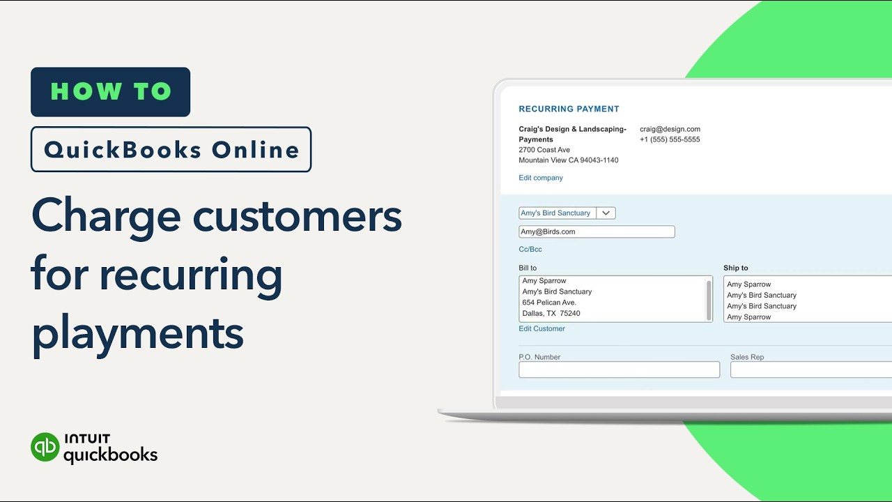How to charge customers for recurring payments