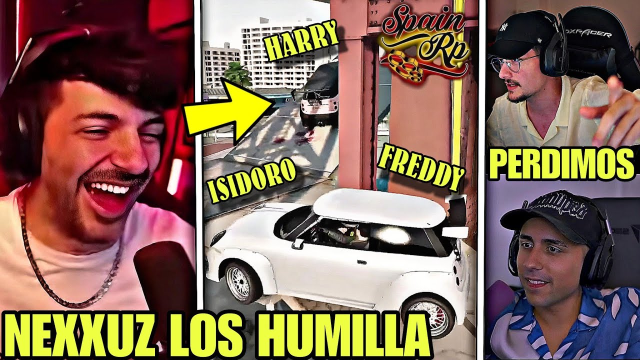 PERSPECTIVA DE IMANTADO Y DESST3 AL SER HUMILLADOS EN PERSECUCIÓN POR NEXXUZ (HARRY) 😲😎 SPAINRP