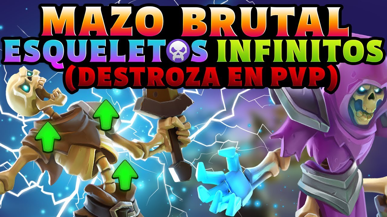 💀¡ESQUELETOS INFINITOS!💀 MAZO BRUTAL PvP *SUBE HONOR FÁCIL* - WARCRAFT RUMBLE