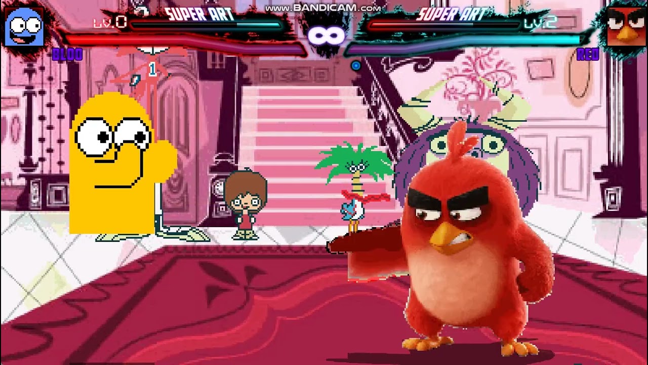 LG618 MUGEN Request: Bloo VS Red (Movie)