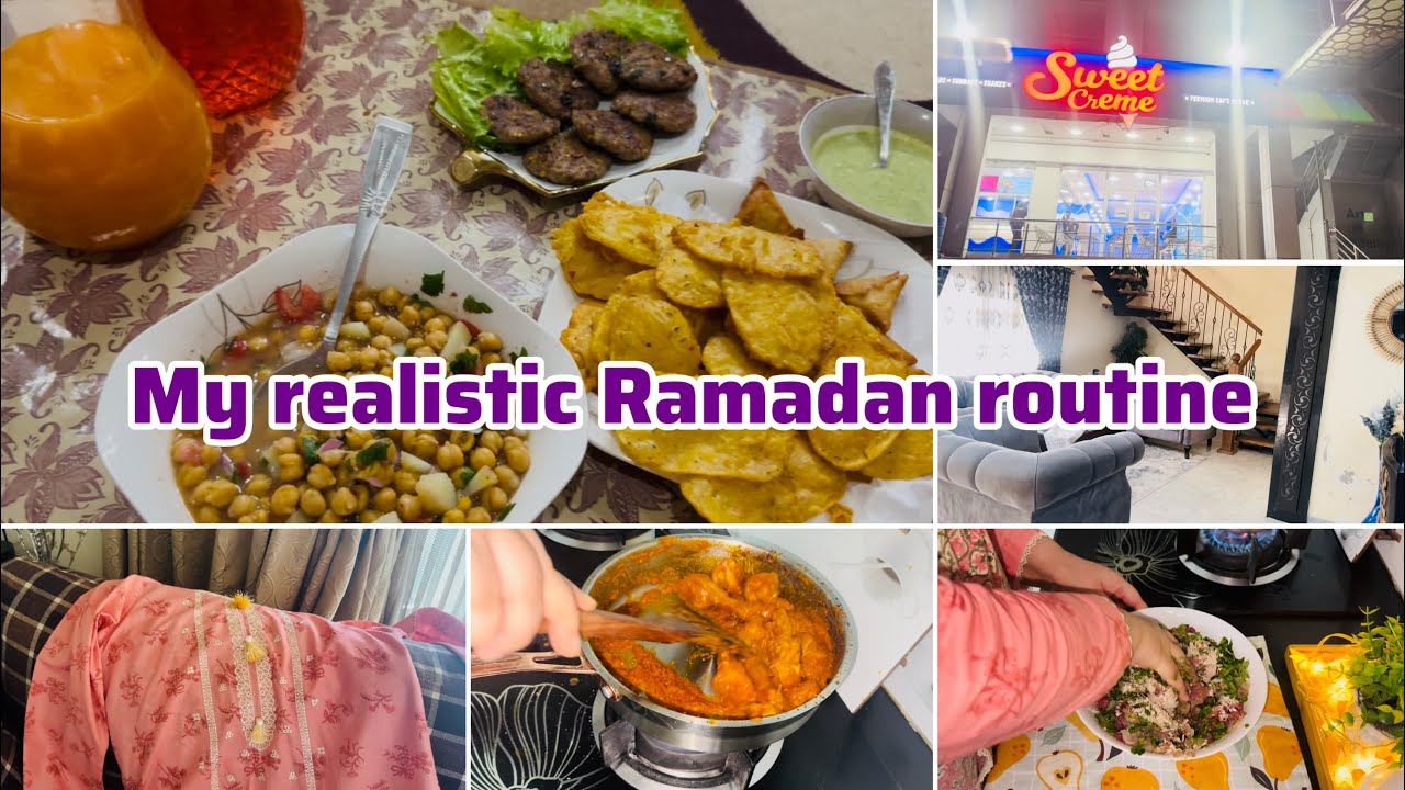 RAMADAN DAY 6/7| My Realistic Ramadan Routine 🌺Ramadan series ✨