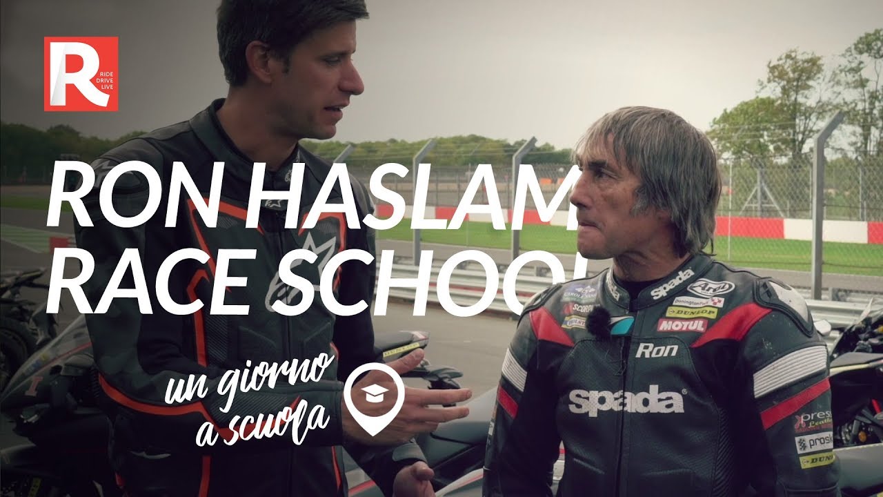 Ron Haslam Race School, la scuola guida moto racing dei campioni