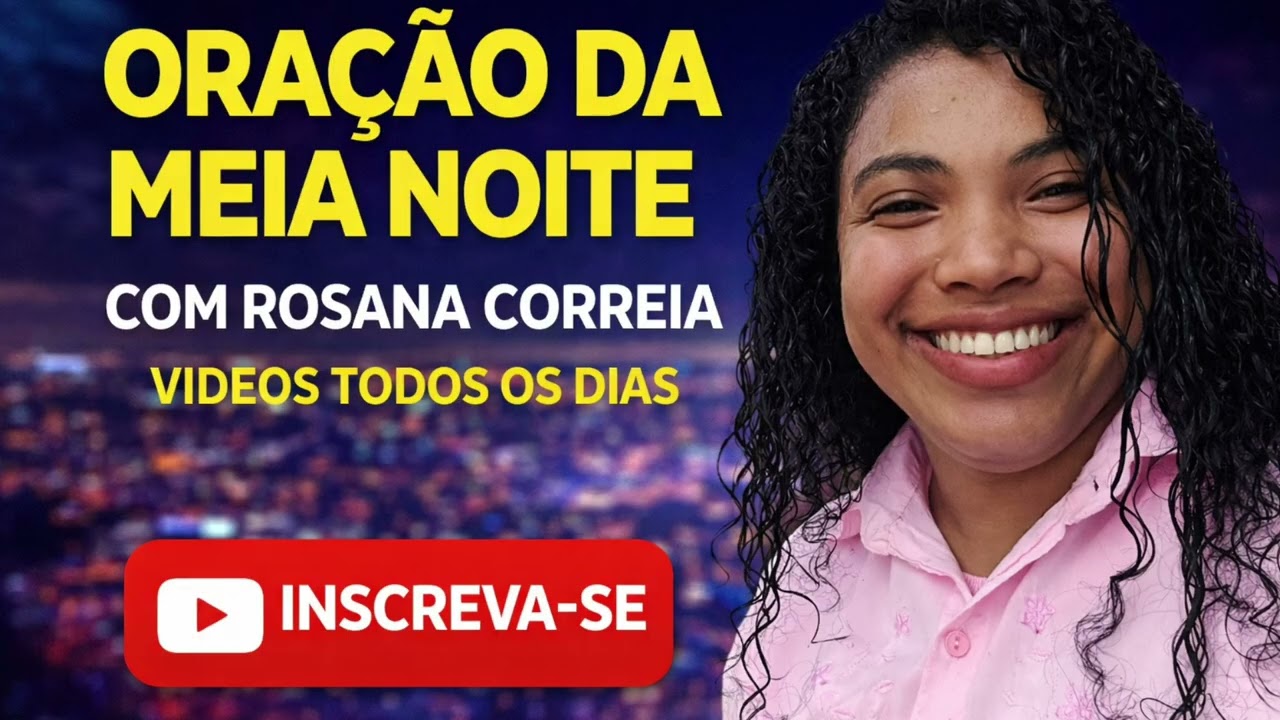 ORAÇÃO DA MEIA NOITE - CAMPANHA PORTAS ABERTAS COM ROSANA CORREIA 