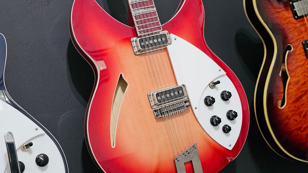 Guitarra Cirhosbacker 12 Cordas Captadores Perfect Tone for Rickenbacker