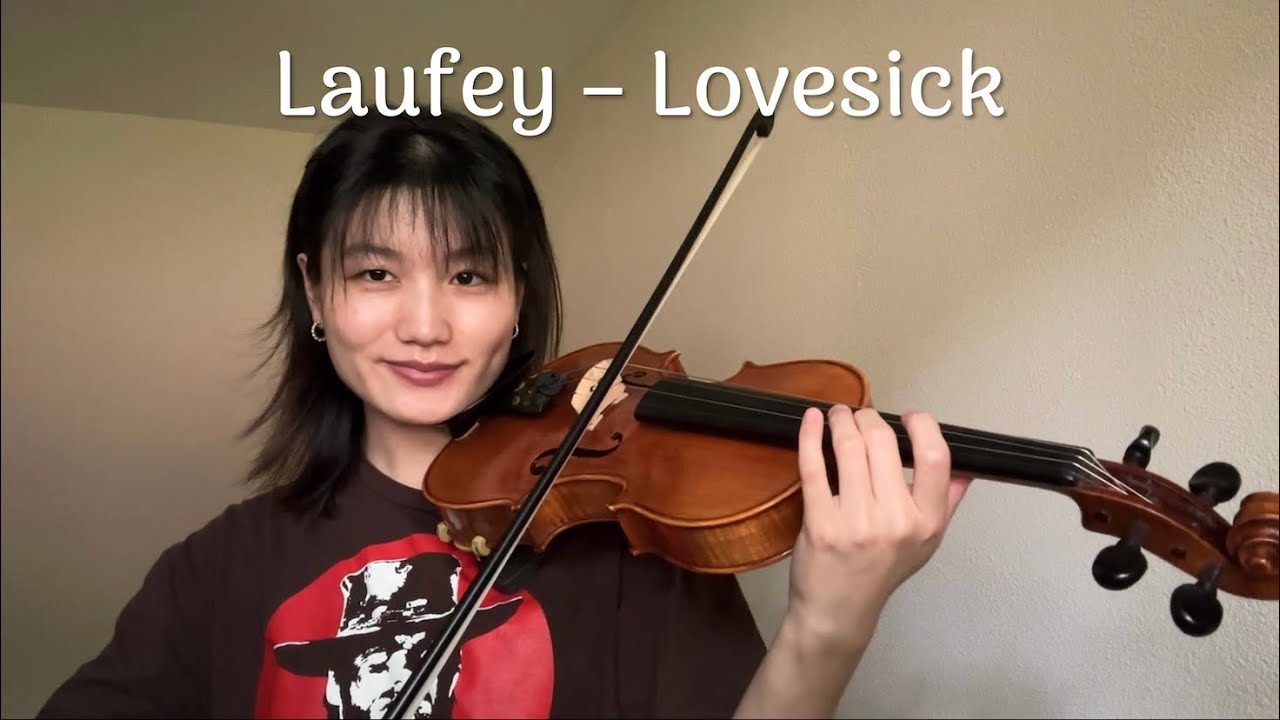 Laufey &ndash; Lovesick | Violin Cover with Notes