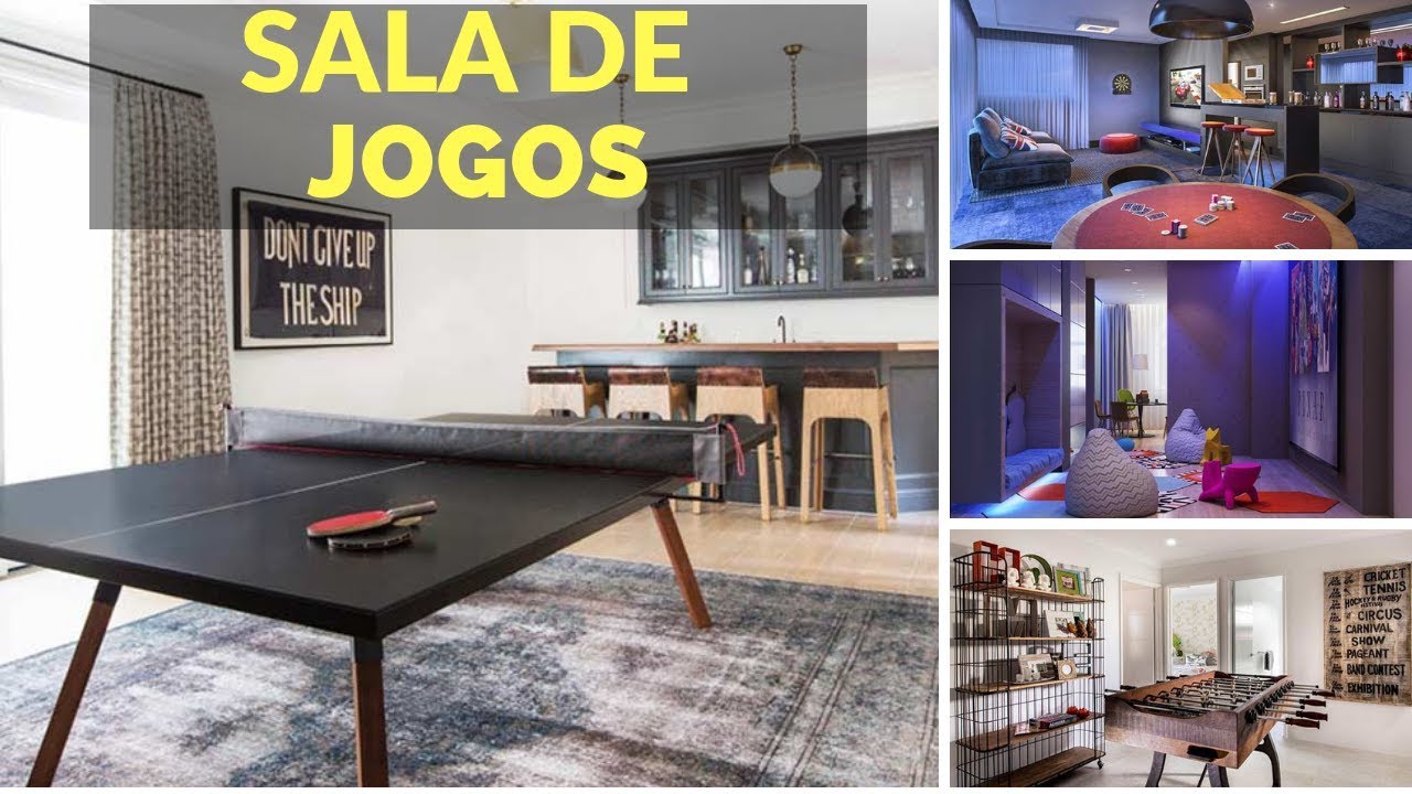 Sala de jogos | Ideias Impressionantes