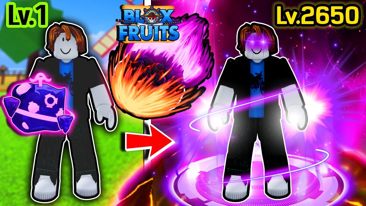 Blox Fruits เวล 1 ถึง 2650 ตอนเดียวจบ! | ผล Gravity ใหม่ ตัน ! (คนแรกในไทย)