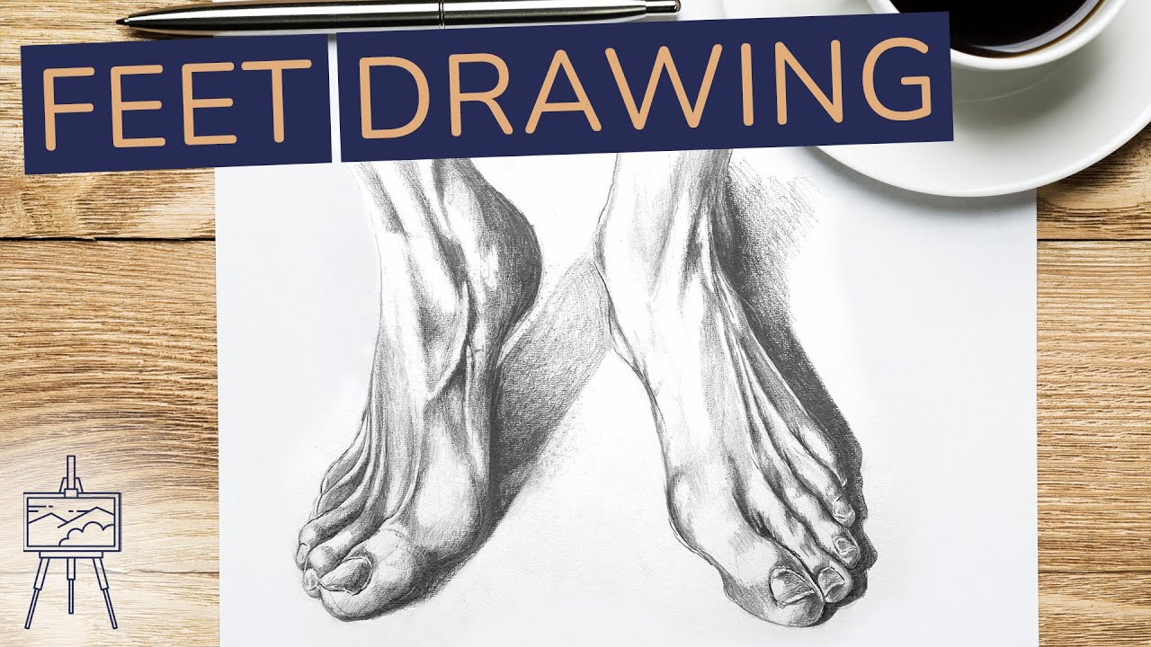 How to Draw Realistic Feet Step-by-Step