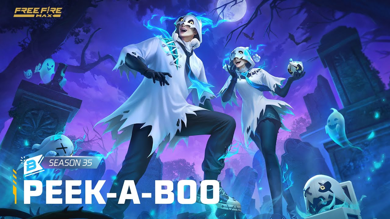 Booyah Pass S35 - Peak-A-Boo | Free Fire MAX