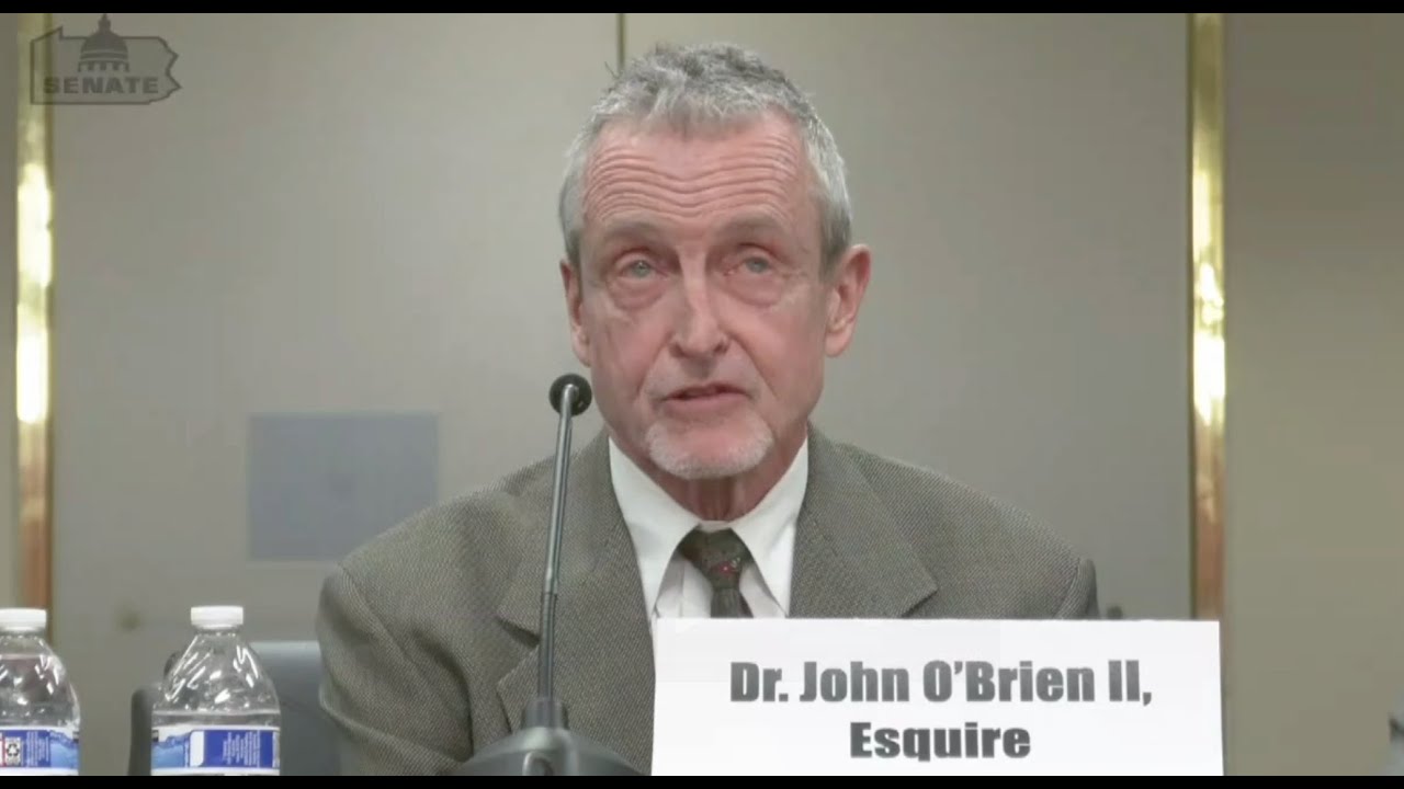 Dr. John O'Brien's Senate Hearing 2/4/26