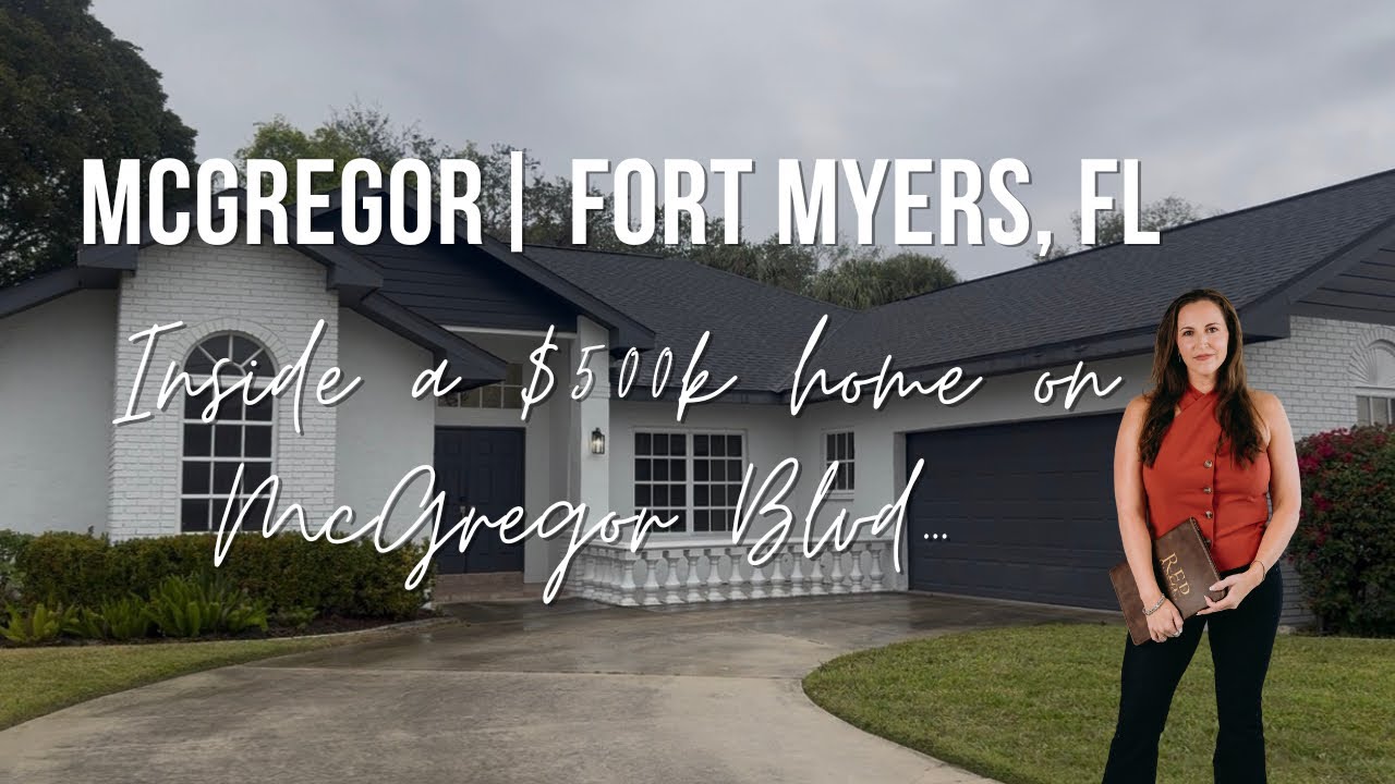 Inside a $500,000 Home on McGregor Blvd | Fort Myers Florida House Tour