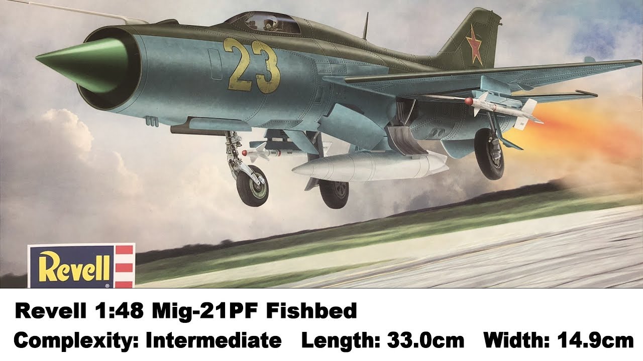 Revell 1:48 Mig-21PF Fishbed Kit Review