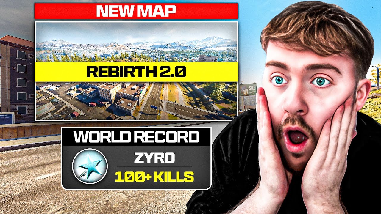 I Played the *NEW* Rebirth Map and Dropped a WORLD RECORD 😍