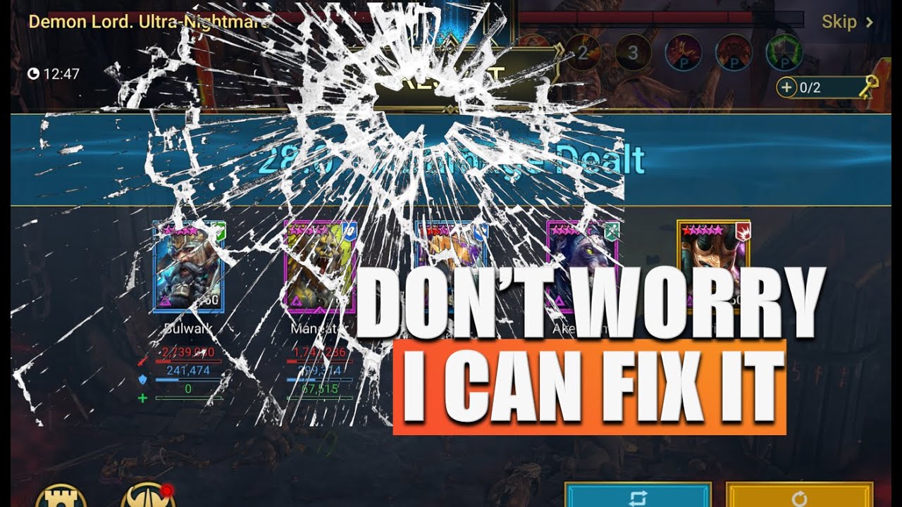 How To Fix A Broken Budget Unkillable Team | Raid: Shadow Legends