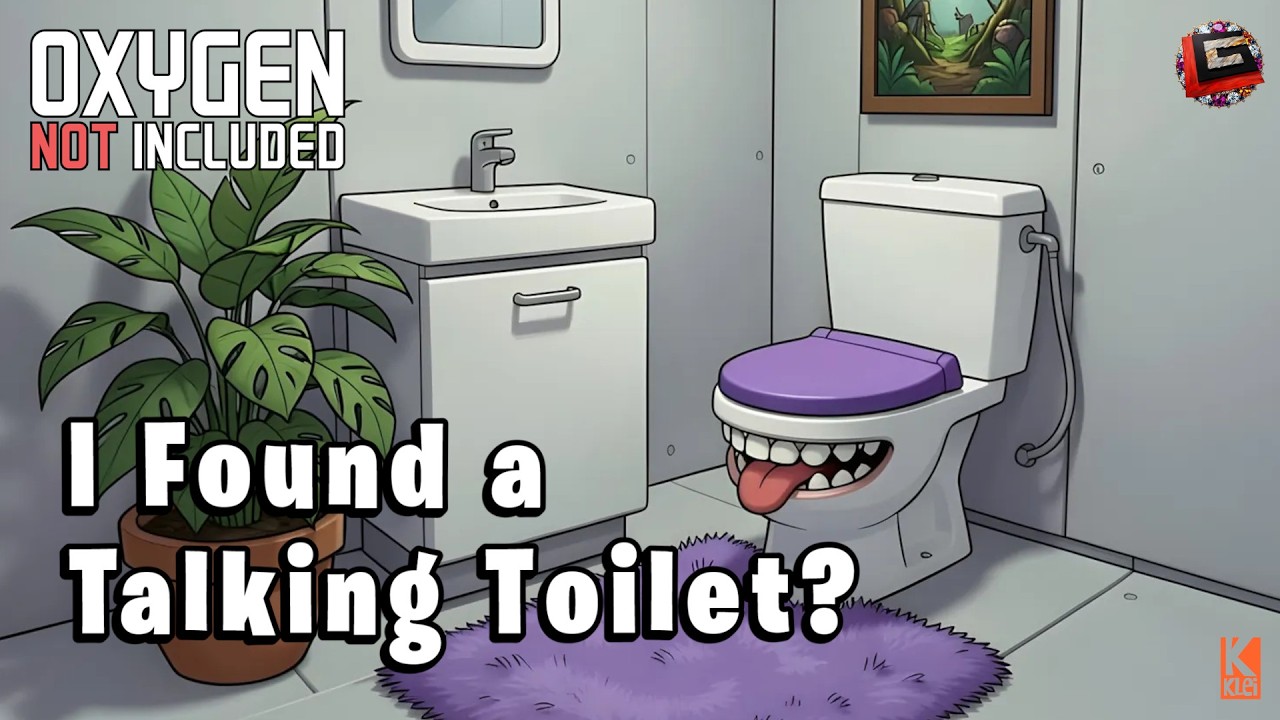 I Found a Talking Toilet? || S02 E15 of 'Oxygen Not Included'