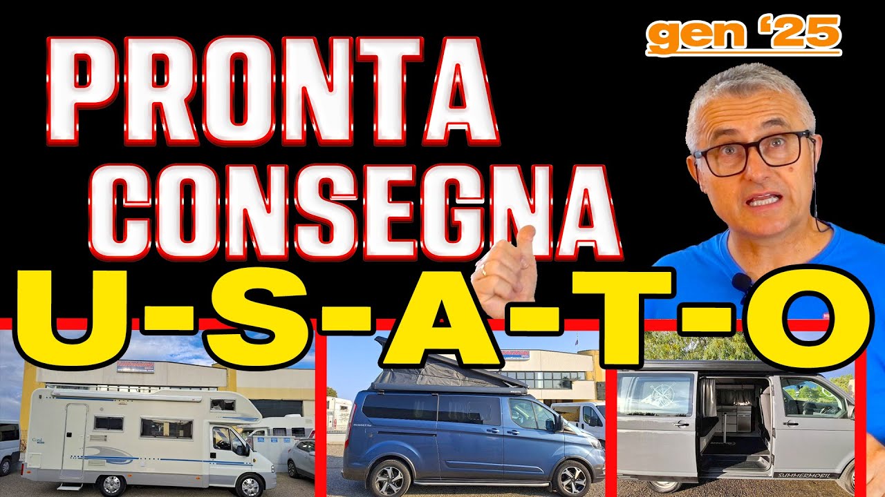ULTIMI ARRIVI 📢📢 CAMPER USATI Gennaio 2025 per tutte le tasche
