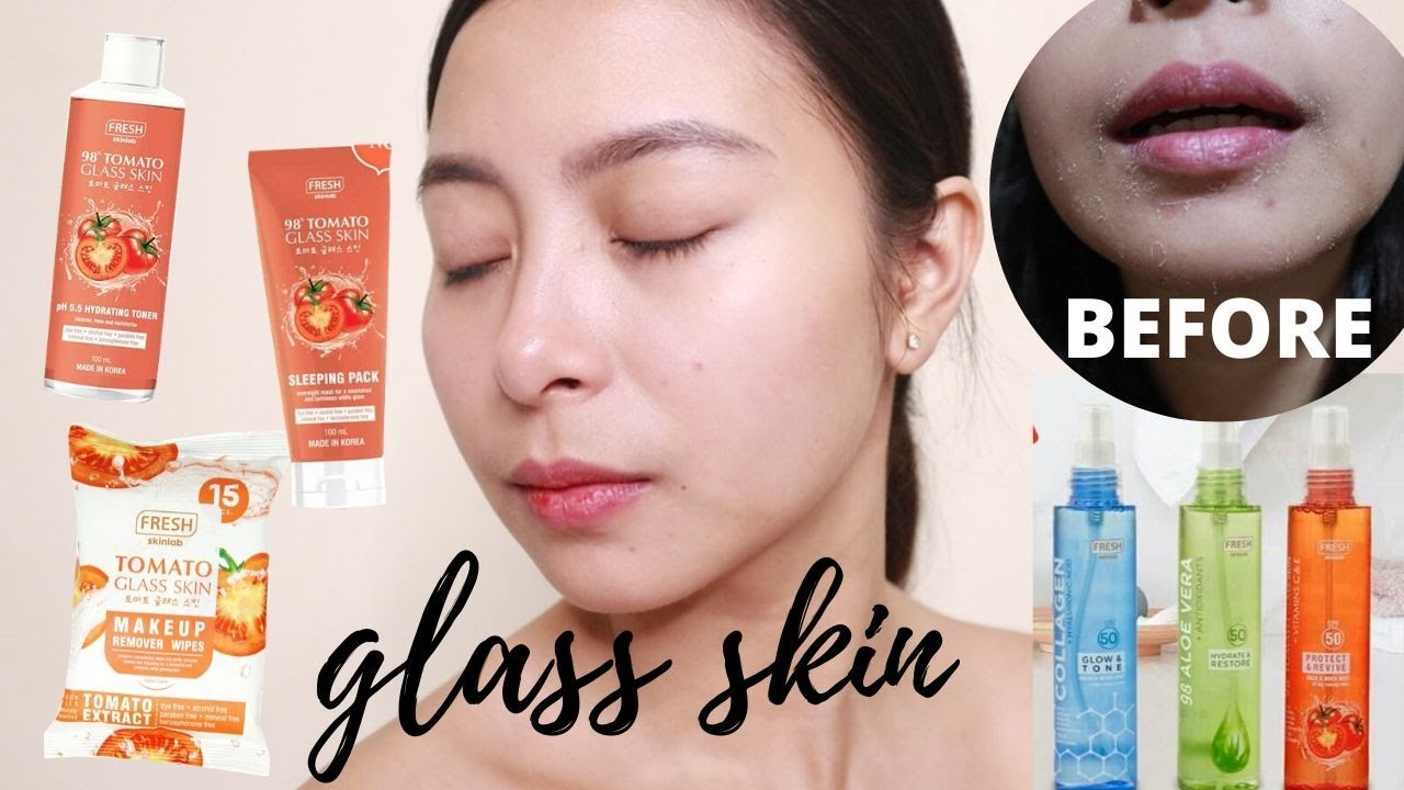 KAMATIS NA PAMPAKINIS? FRESH SKINLAB TOMATO GLASS SKIN REVIEW! | KATH MELENDEZ