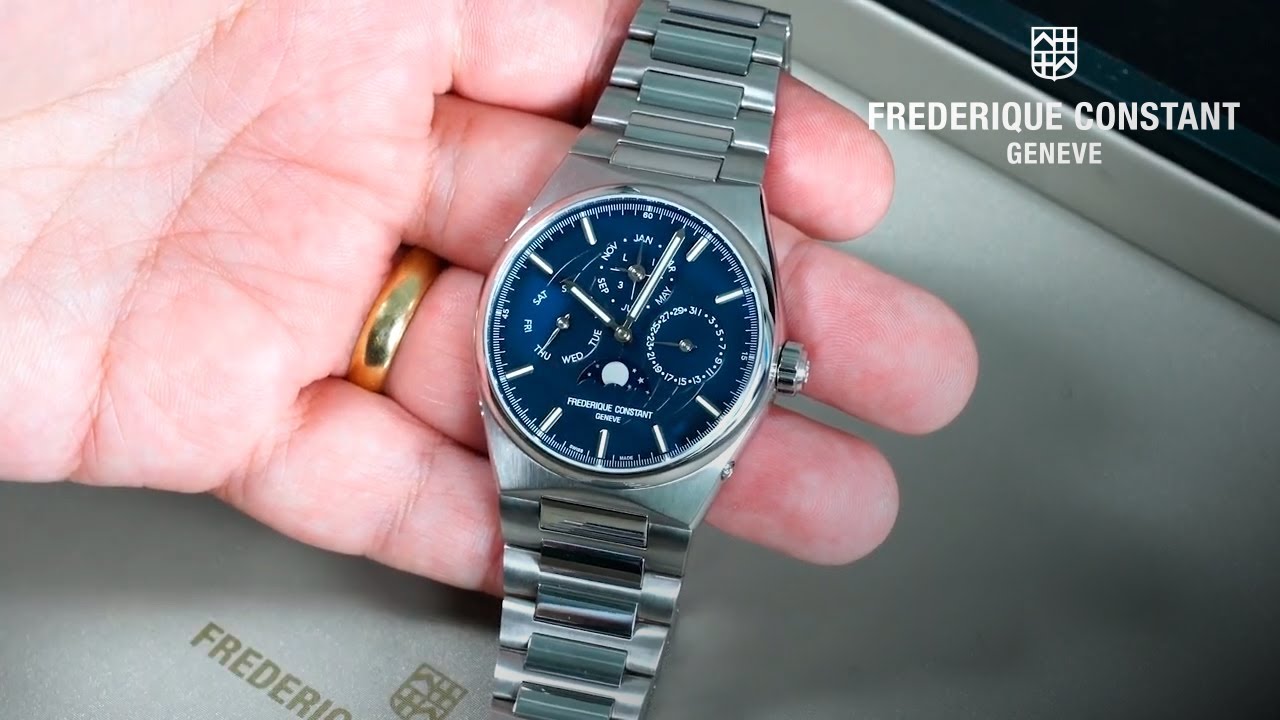 How to set the Highlife Perpetual Calendar Manufacture - Caliber FC 775