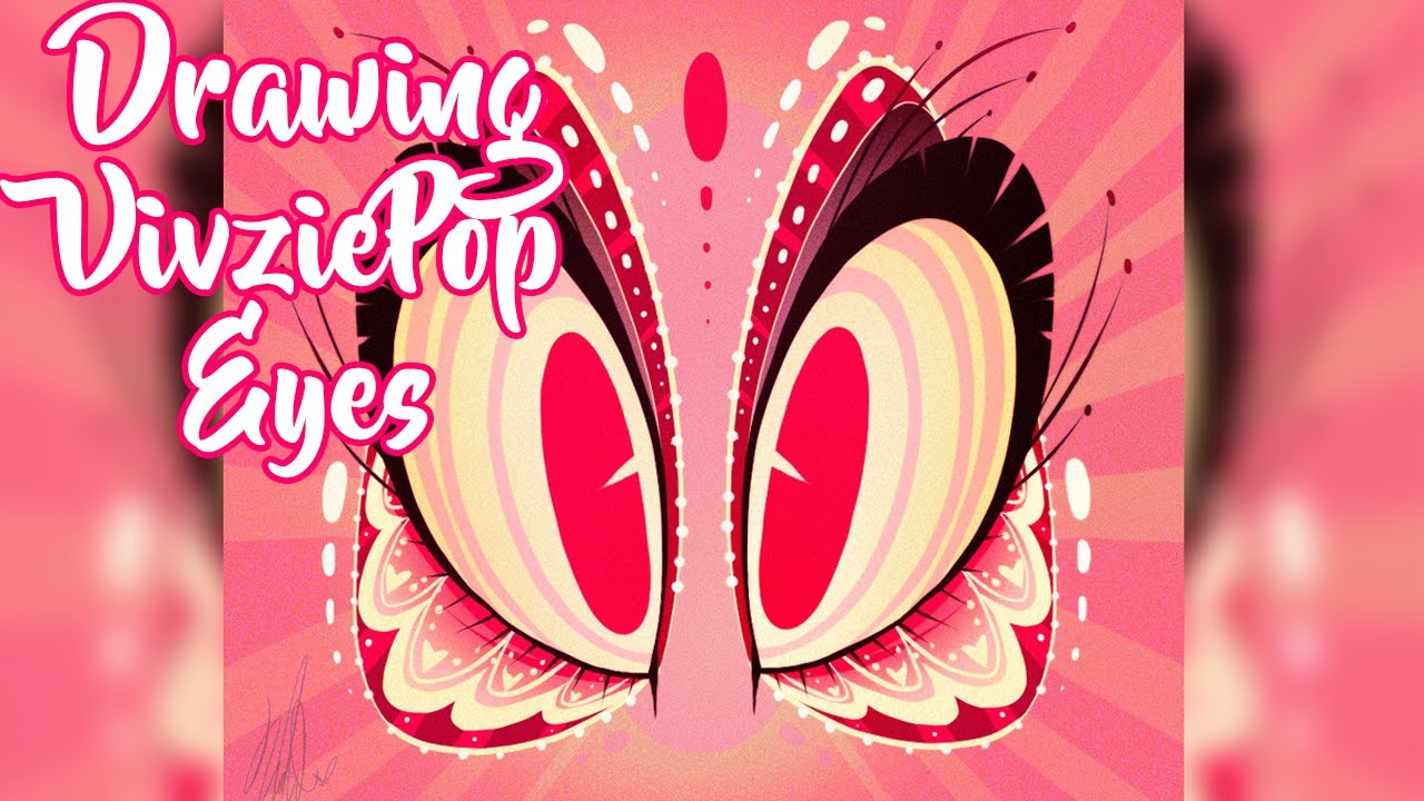 How to draw Vivziepop eyes || Tutorial