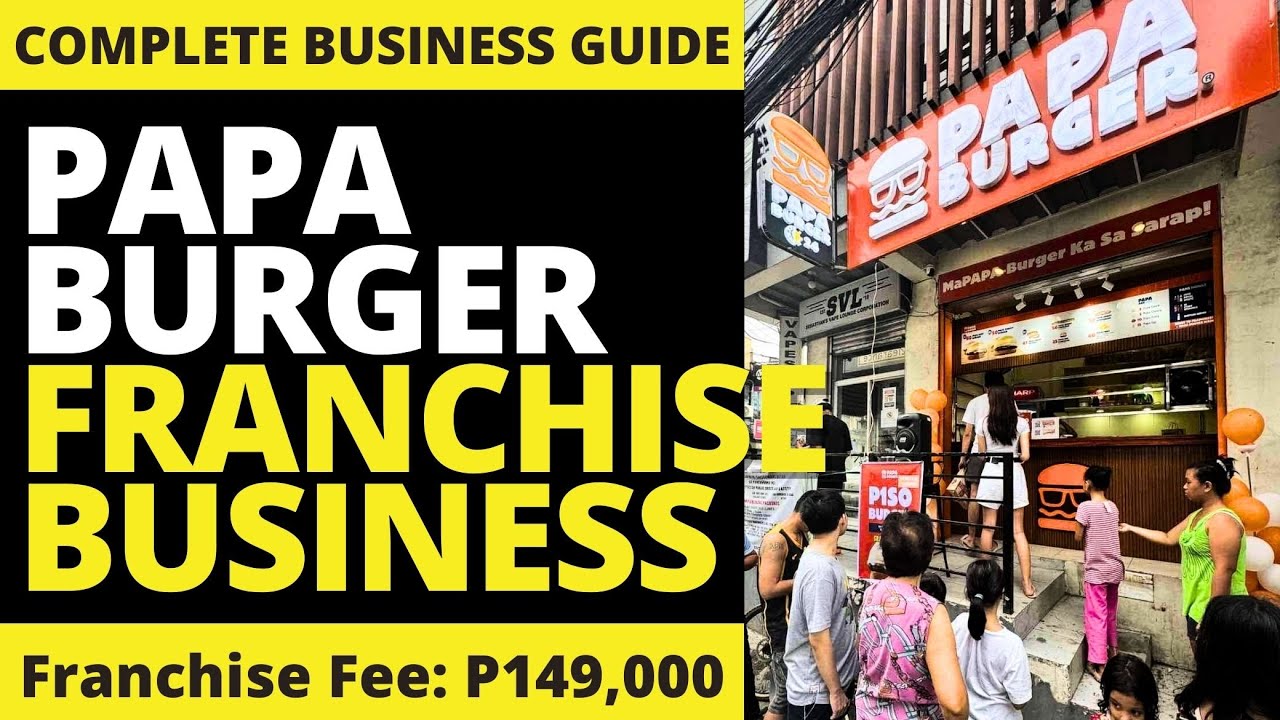 PAPA BURGER Franchise Business in the Philippines | Franchise Republic