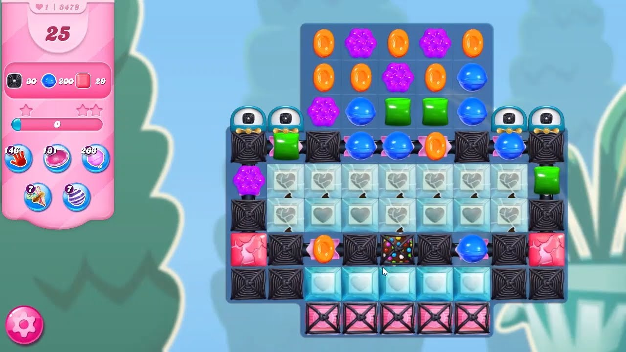 Candy Crush Saga Level 8479 NO BOOSTERS