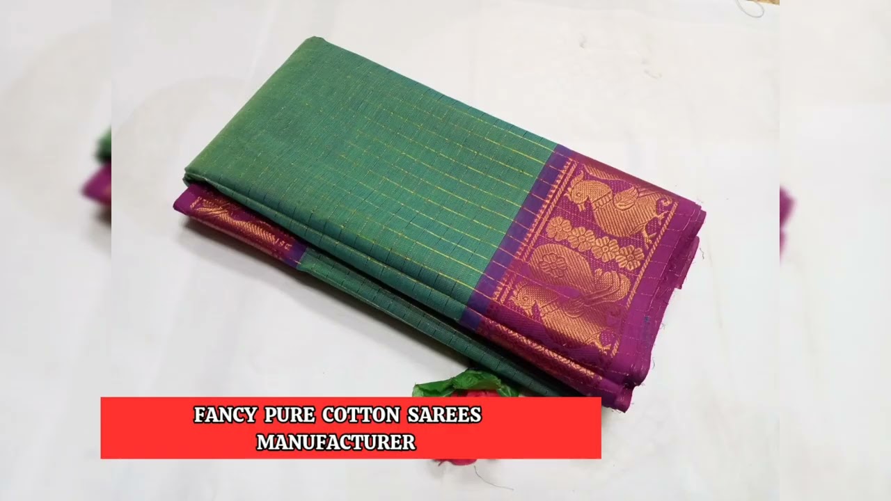 🥰💯🌿Chettinad Cotton Sarees Manufacturing ✨️ Best #cotton #saree #silksaree #saree