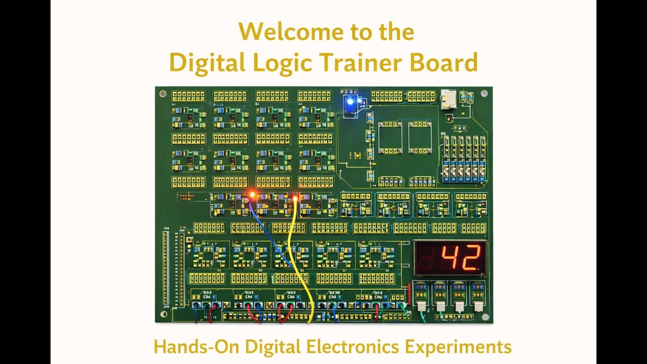 Digital Logic Trainer Board Introduction