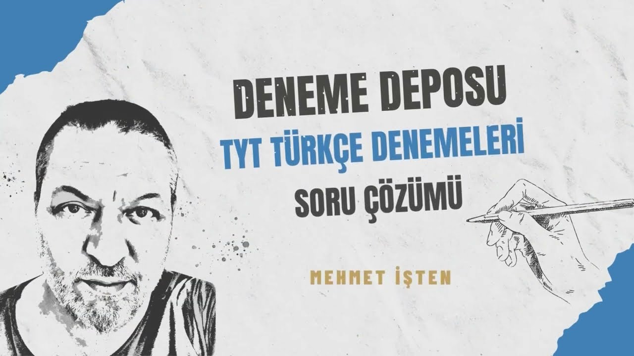 7.  deneme, Deneme Deposu- Mehmet İşten - TYT Türkçe Denemeleri