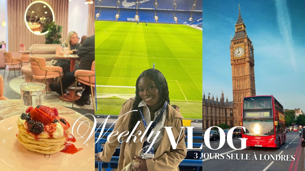 VLOG Londres : je t’emmène 3 jours dans mon premier voyage seule à Londres