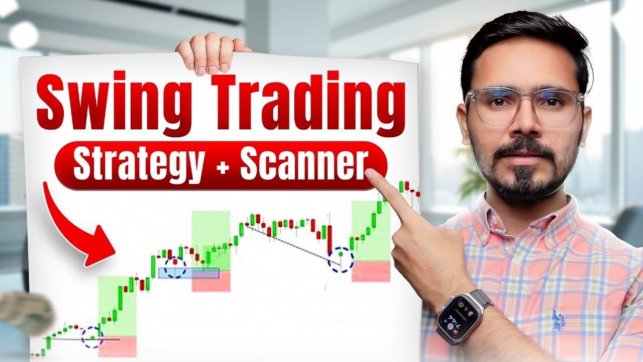Best Swing Trading Strategy + Free Scanner | Stock Market Education