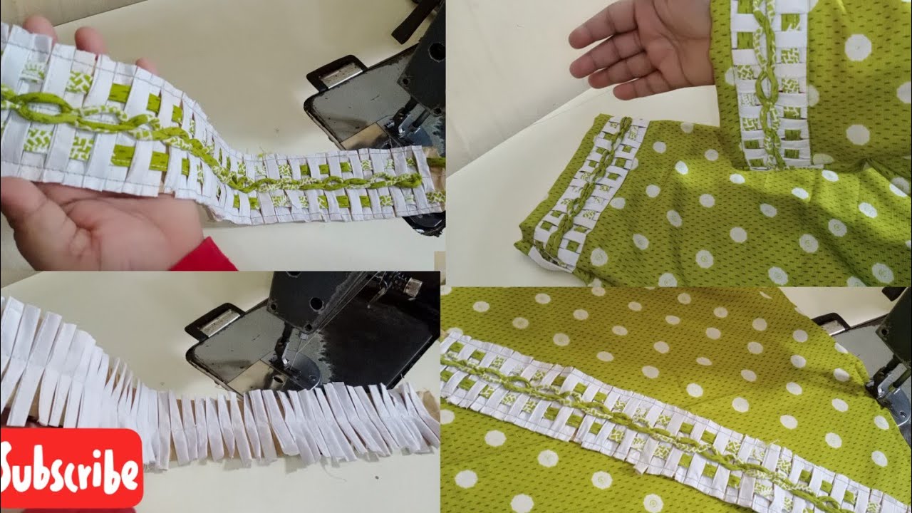 Super stylish trouser bottom design / piping loops❗️sleeves design Best sewing by tabassum stitching