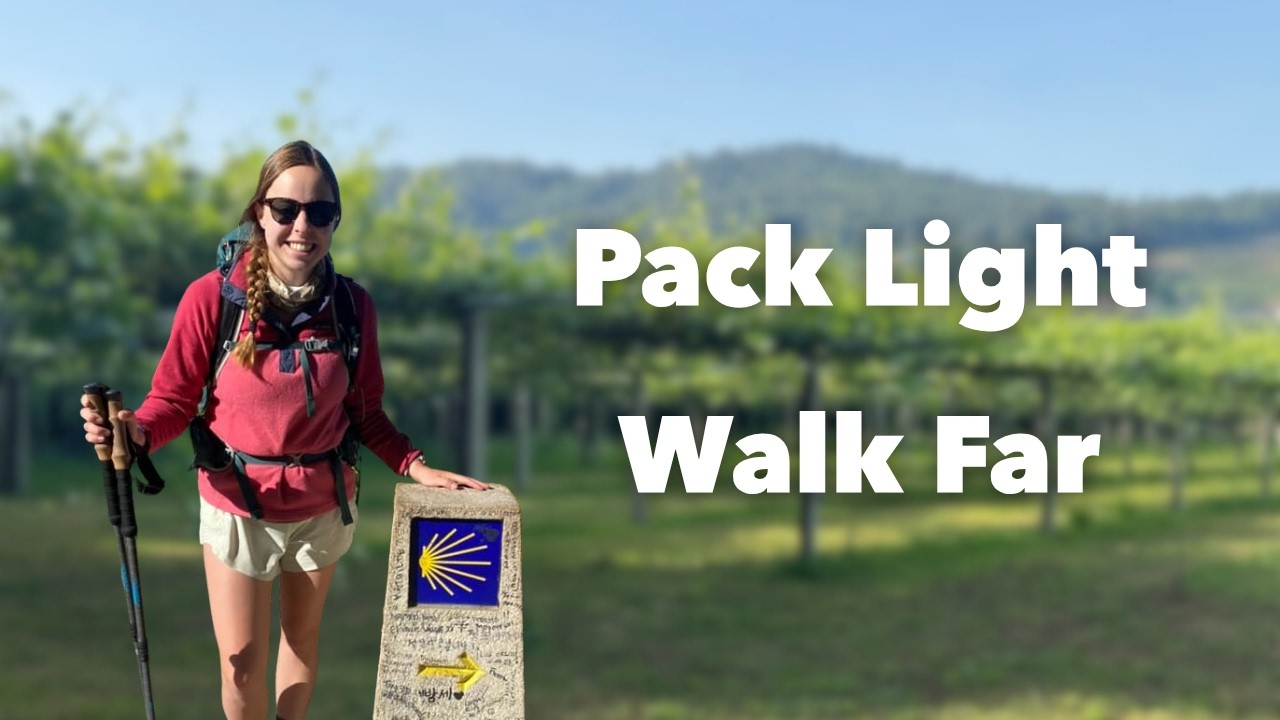 How to Pack for the Camino de Santiago - My Women's Gear List