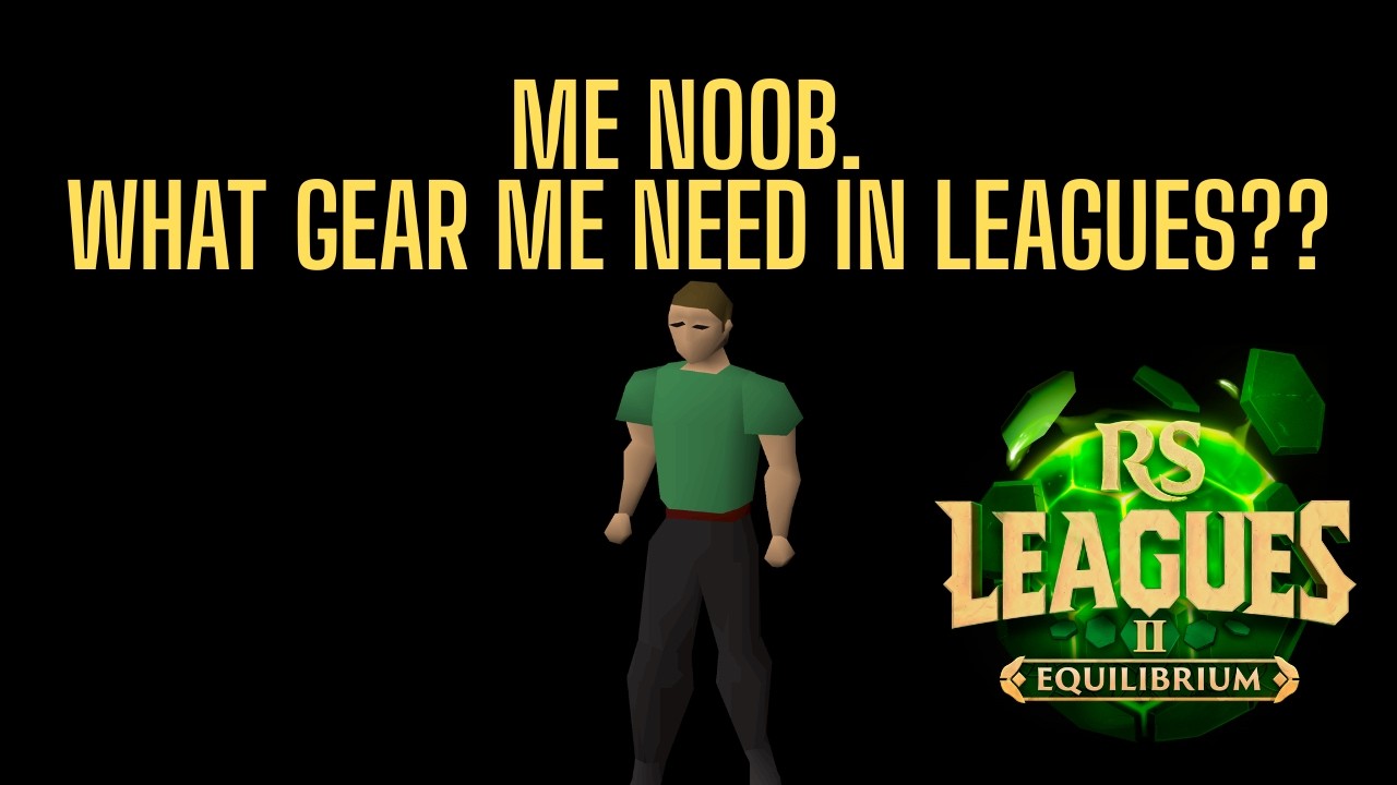 Вот снаряжение, к которому стоит стремиться в Leagues!