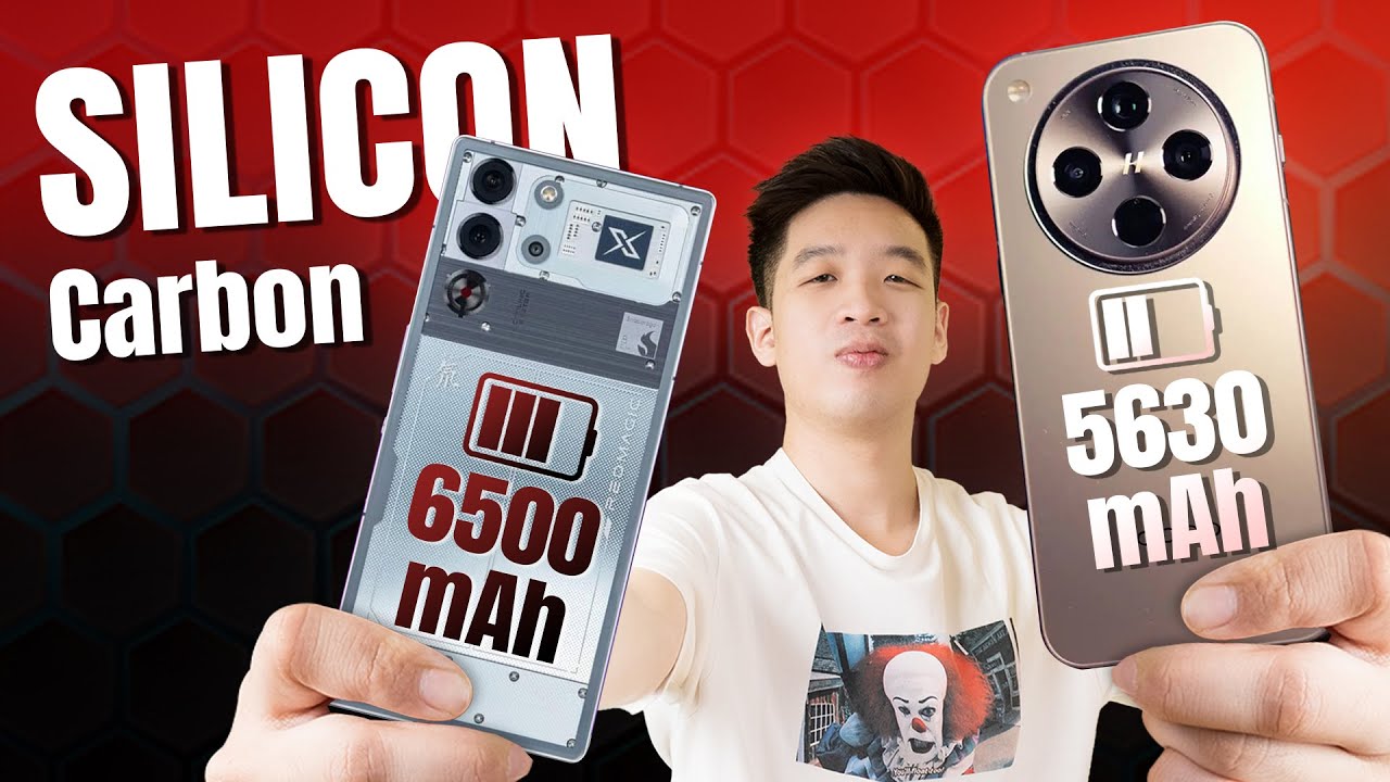C&ocirc;ng nghệ pin Silicon Carbon mới - C&aacute;c h&atilde;ng nh&eacute;t 6000mAh v&agrave;o vi&ecirc;n pin mỏng d&iacute;nh như thế n&agrave;o?