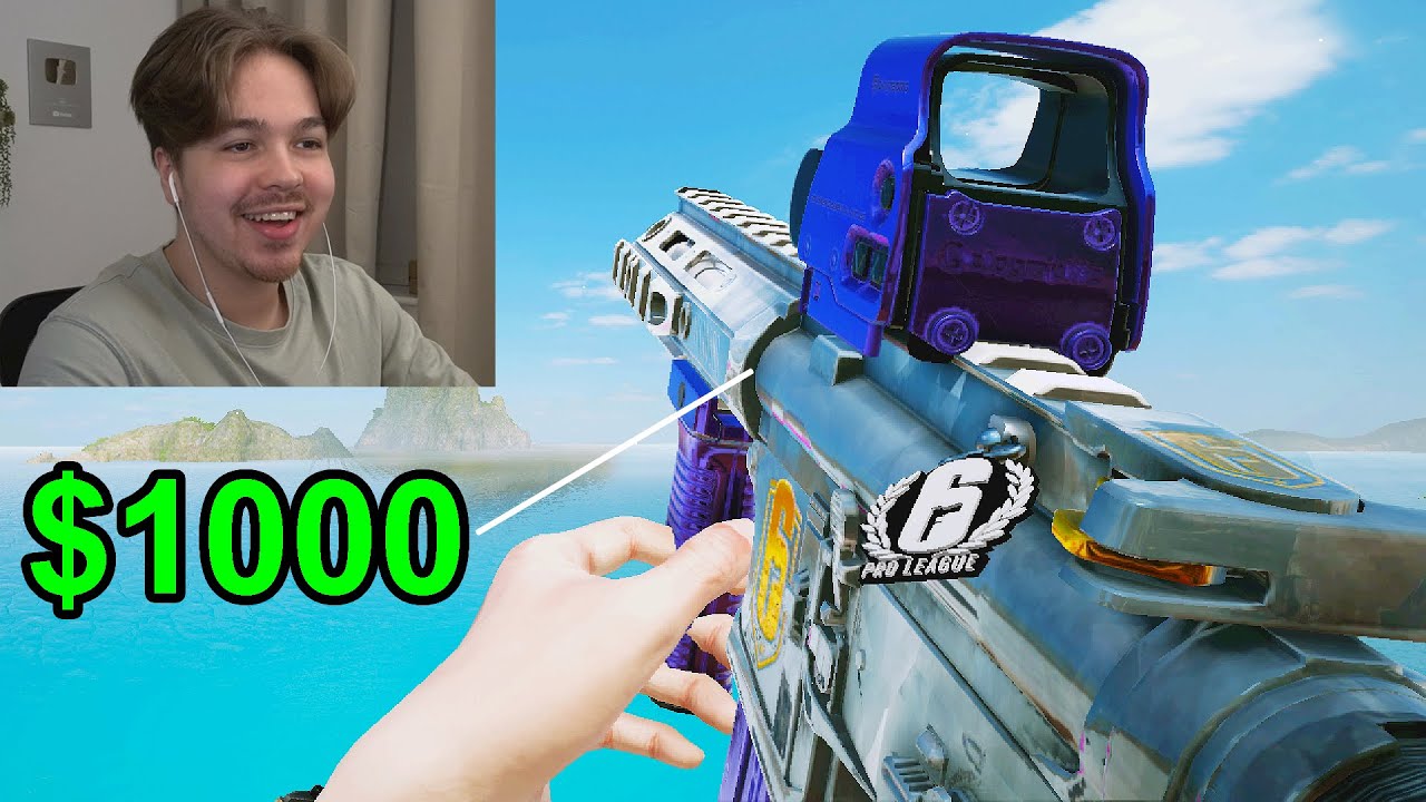 Я купил самый редкий скин на торговой площадке R6...