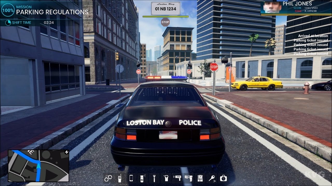 Police Simulator: Patrol Duty - Parking Regulations - Open World Free Roam Gameplay HD
