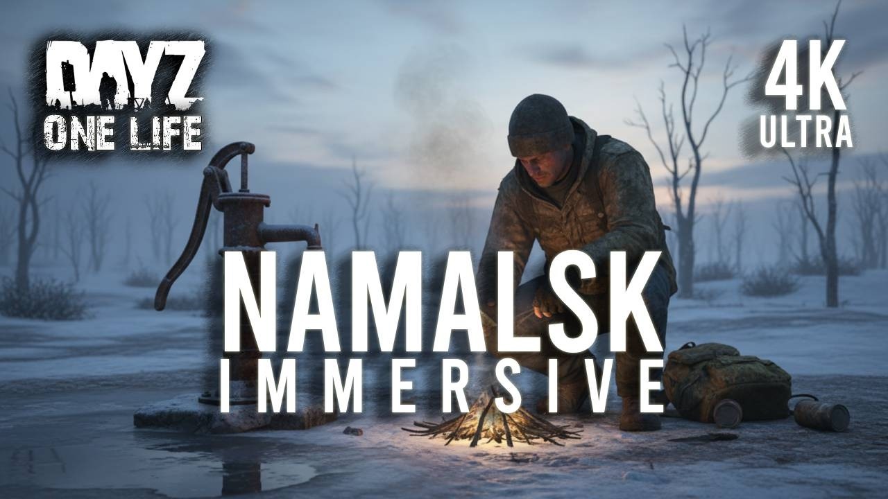 DayZ Namalsk | One Life Arctic Survival | Light Atmospheric Commentary | 4K Cinematic
