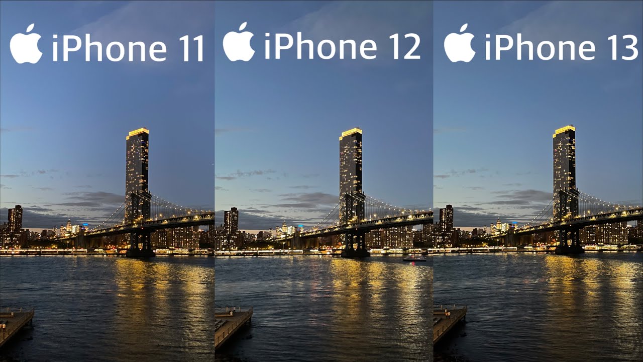 iPhone 13 против iPhone 12 против iPhone 11 | Тест камеры