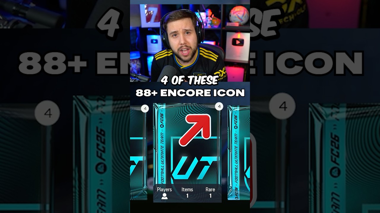 MY 4x 88+ ICON PACKS! 🚨