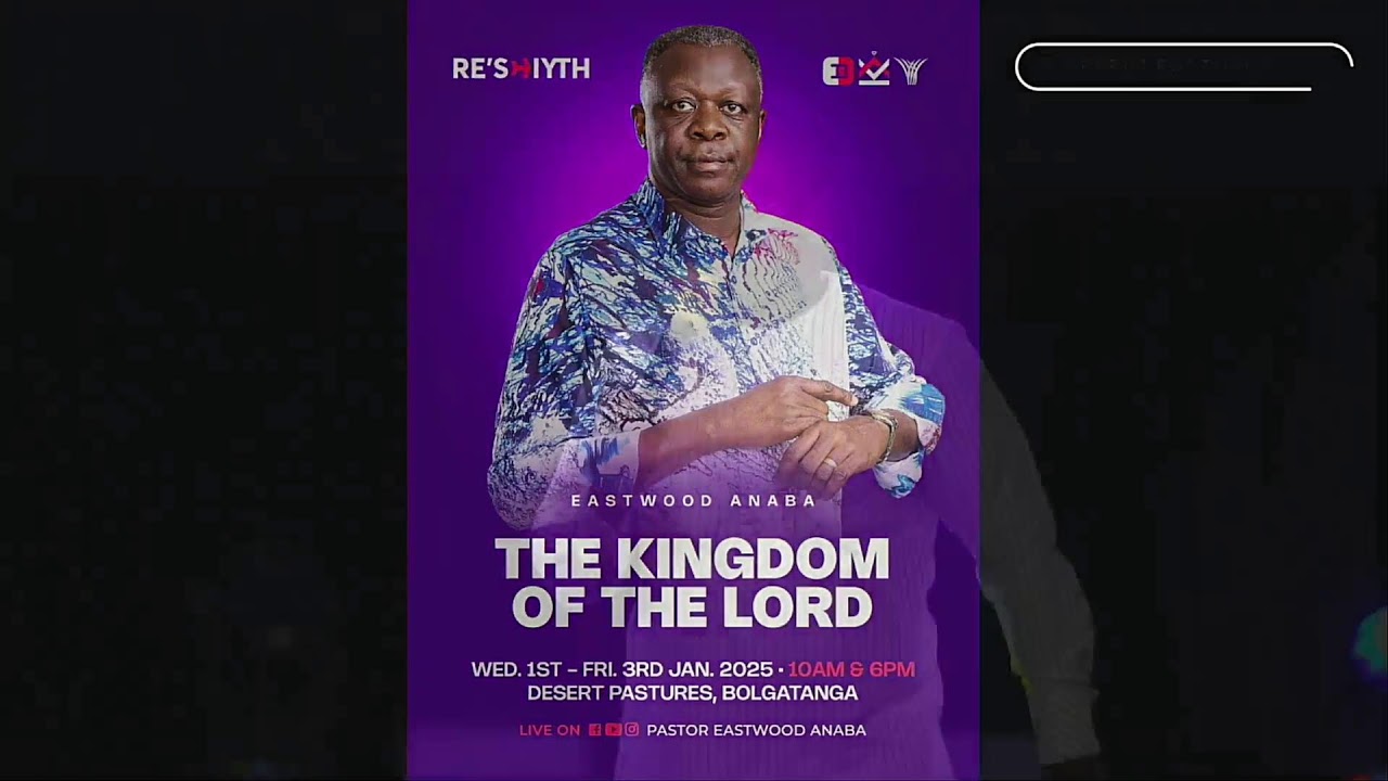Day 1 Morning Session of RÊ'SHÎYTH with Pastor Eastwood. Wednesday, 1st January 2025