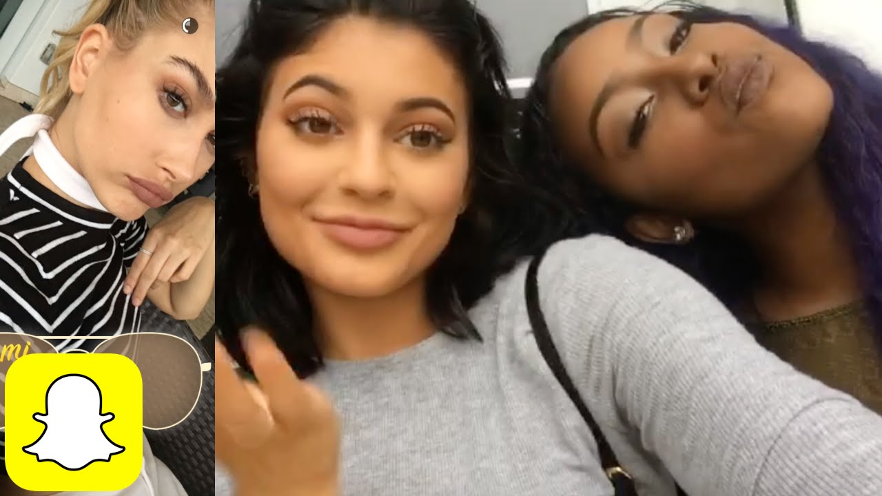 Kylie Jenner in Miami #1 on Snapchat w/ Hailey, Stas, Jordyn, Sham ...