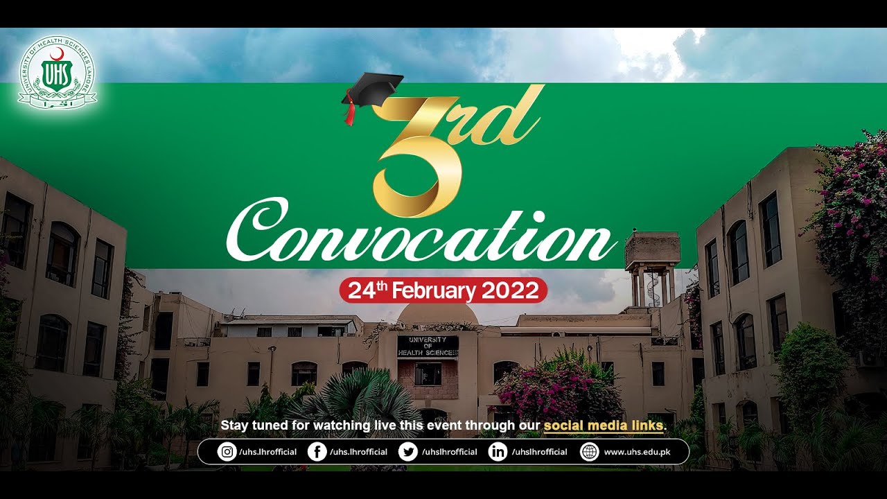 UHS 3rd Convocation 2022