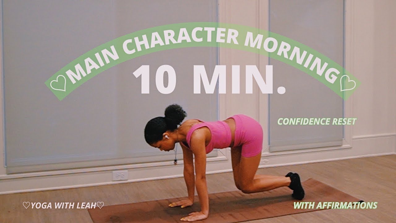 Glow From Within Flow ✨ Confidence Boosting Morning Yoga #yogawithleah