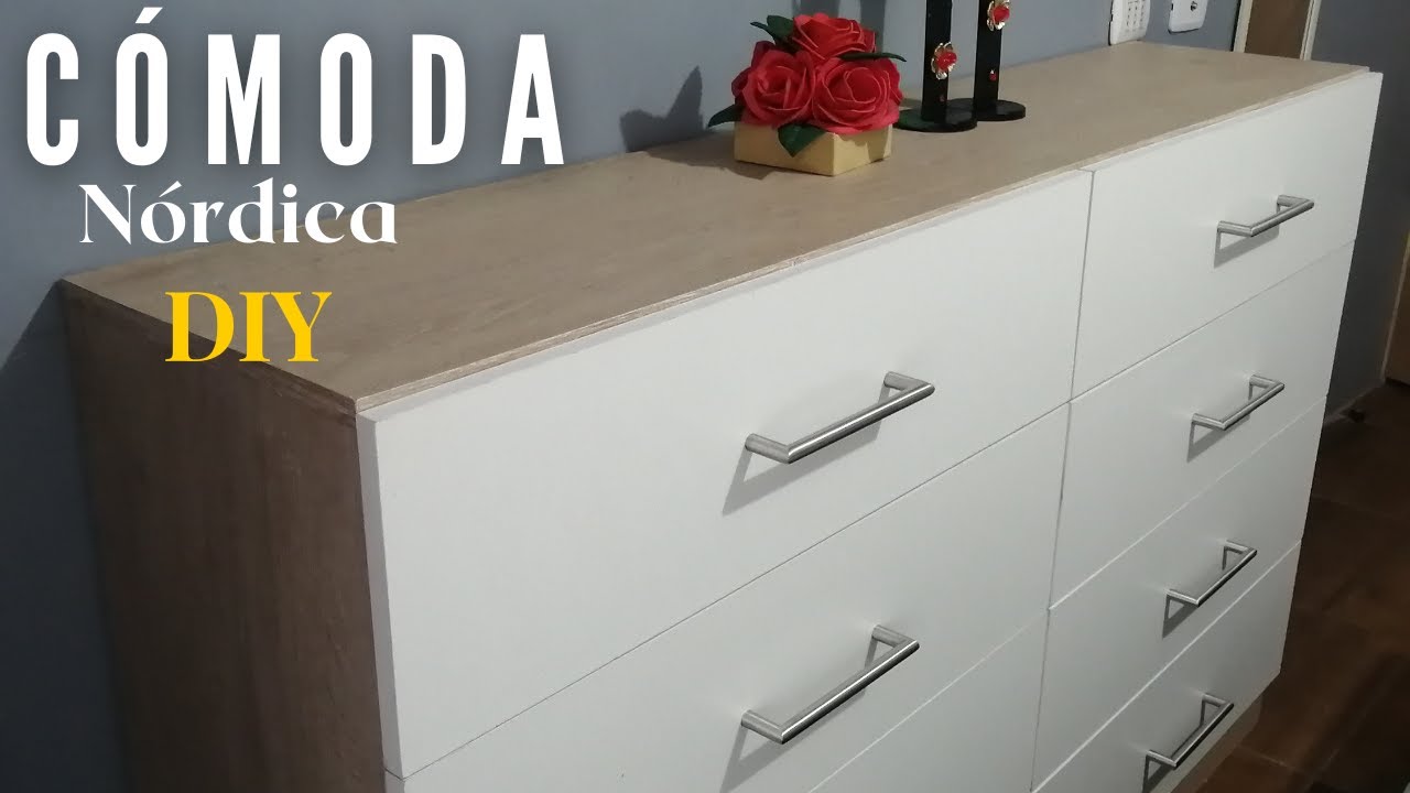 CÓMODA DE MELAMINA ✅ TUTORIAL ✅ PARTE 1