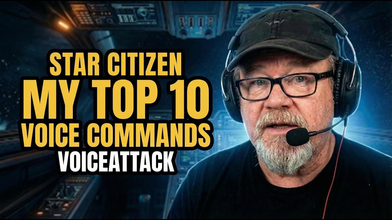 10 команд VoiceAttack, которые я использую в каждом полете в Star Citizen